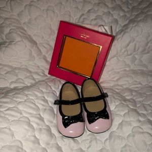 Kate spade baby shoes size 3(6-9 months)